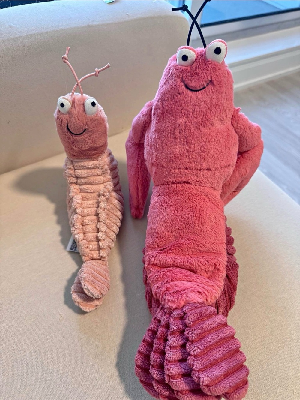 Jellycat Shrimp And Lobster